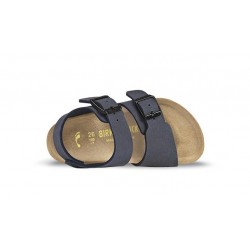 BIRKENSTOCK Sandali bambino New York Kids navy blu