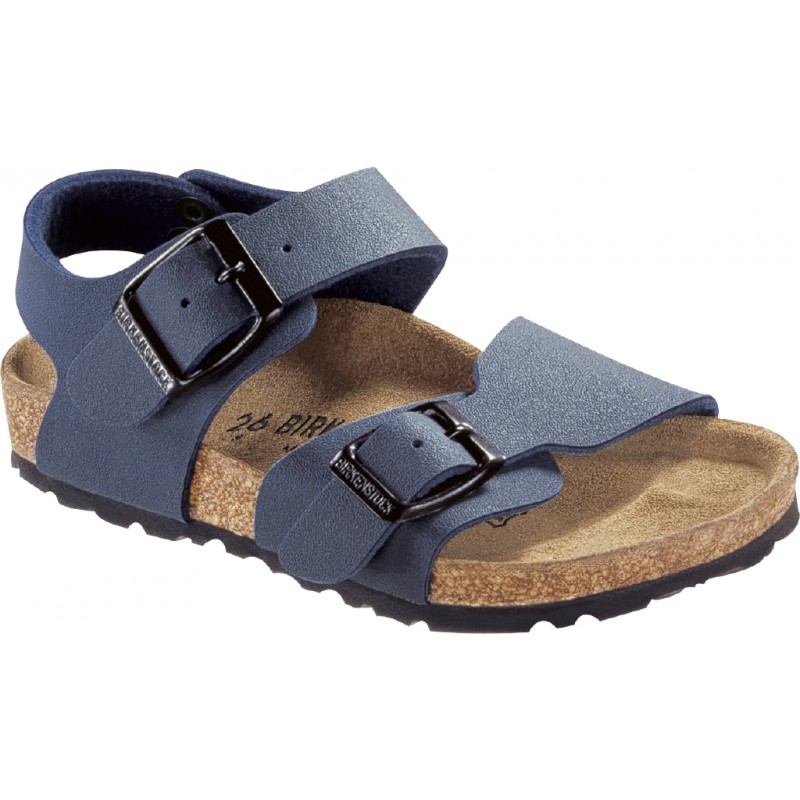 BIRKENSTOCK Sandali bambino New York Kids navy blu