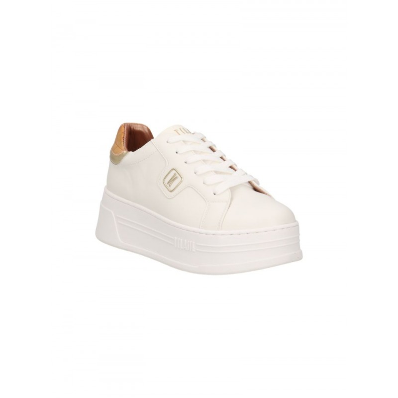 Alviero Martini 1A Prima Classe Sneakers paltform Donna bianche mappa bianca Scarpa Scarpe geo elevate bambina