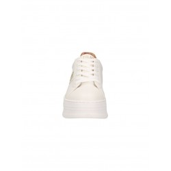 Alviero Martini 1A Prima Classe Sneakers paltform Donna bianche mappa bianca Scarpa Scarpe geo elevate bambina
