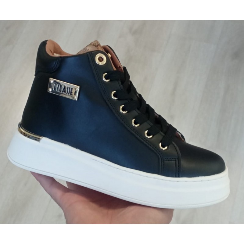Alviero Martini 1A Prima Classe Sneakers Donna nera nero Scarpa Scarpe bambina alta