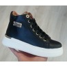 Alviero Martini 1A Prima Classe Sneakers Donna nera nero Scarpa Scarpe bambina alta
