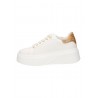 Sneakers Alviero Martini 1ª Classe Donna Bianco Platform con Logo Gioiello e Dettagli Geo Classic
