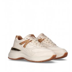 Alviero Martini scarpe donna sneakers con inserto laterale e dettaglio dorato Prima 1a Classe