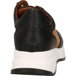 Alviero Martini scarpe da donna sneakers nera nero vera pelle Prima 1a Classe