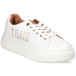 ALVIERO MARTINI Sneaker donna junior bambina bianca 1a Classe bianco pelle liscia