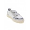 Naturino sneakers scarpe da bambino in pelle strappi bianco blu Ariton Vl