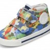 FALCOTTO MICHAEL CANVAS AZURE MULTI SNEAKER da BAMBINO con strappi multicolore scarpe